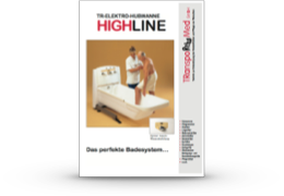 Prospekt TR Hubwanne Highline - Typ TR 995