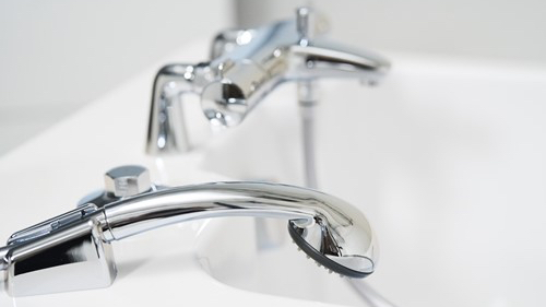 Thermostatmischer mit Handbrause