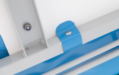 Befestigungslasche Duschauflage Hydraulik Duschwagen TR2000